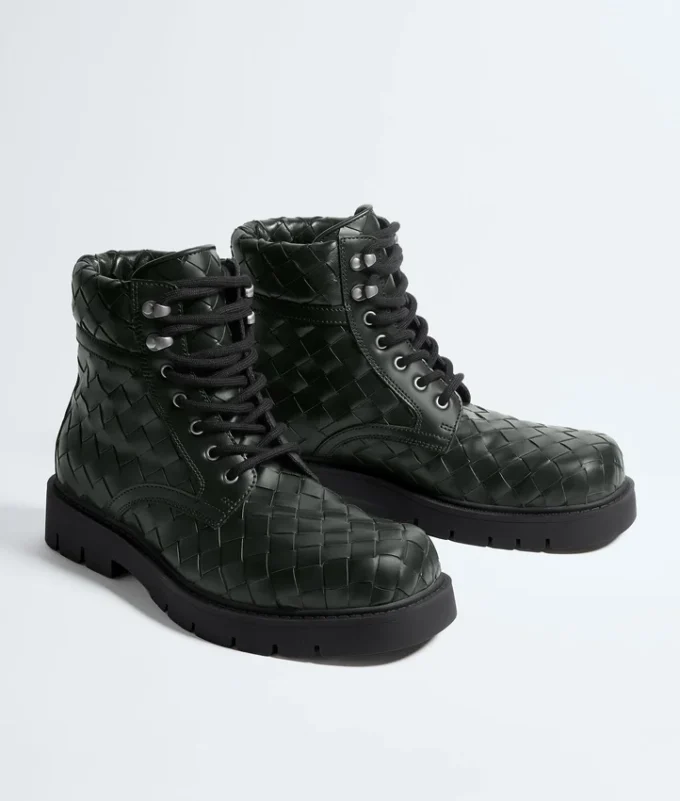 Bottes à lacets Haddock