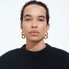 Boucles d&rsquo;oreilles Prisma Chain