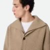 Cardigan compact en laine