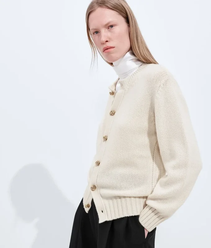 Cardigan en cachemire