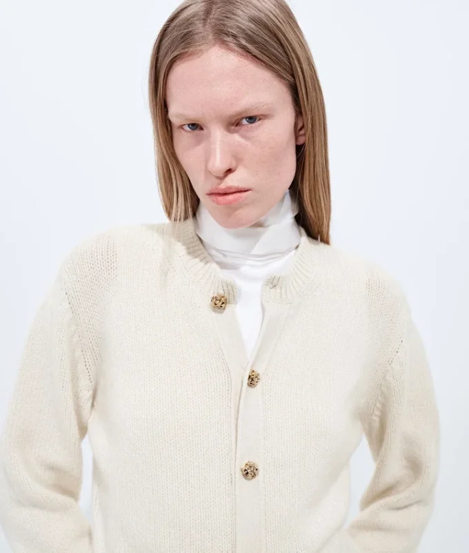 Cardigan en cachemire
