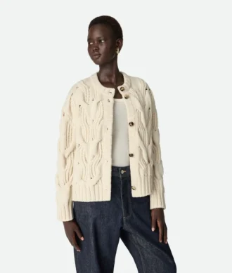 Cardigan en laine