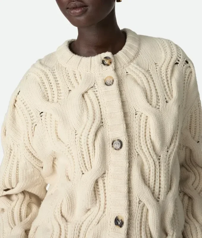 Cardigan en laine