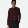 Cardigan en laine bouclée Cardigan en laine bouclée