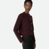 Cardigan en laine bouclée Cardigan en laine bouclée