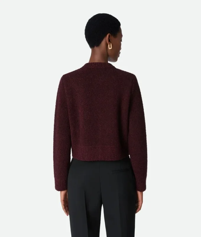 Cardigan en laine bouclée Cardigan en laine bouclée