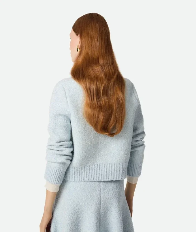 Cardigan en laine bouclée Cardigan en laine bouclée