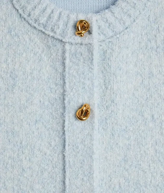 Cardigan en laine bouclée Cardigan en laine bouclée