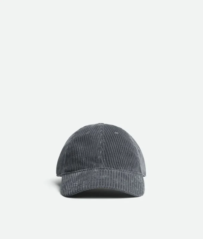 Casquette en velours côtelé