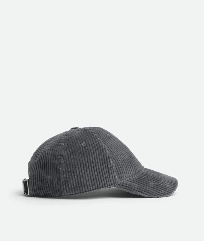 Casquette en velours côtelé