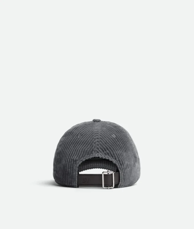 Casquette en velours côtelé