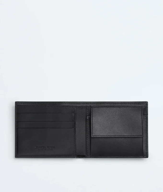 Cassette à deux volets avec porte-monnaie