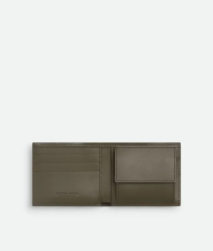 Cassette à deux volets avec porte-monnaie
