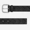 Ceinture en cuir de veau Intrecciato