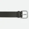 Ceinture en cuir de veau Intrecciato