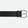 Ceinture en cuir de veau Intrecciato