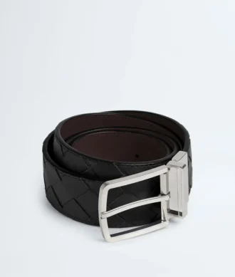 Ceinture réversible Intrecciato