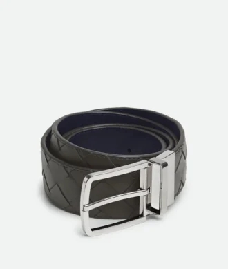 Ceinture réversible Intrecciato