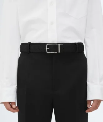 Ceinture réversible Intrecciato