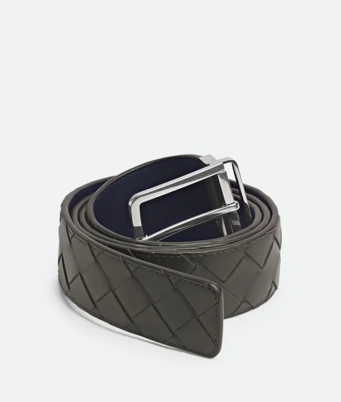 Ceinture réversible Intrecciato