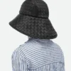 Chapeau en cuir Intrecciato Chapeau en cuir Intrecciato