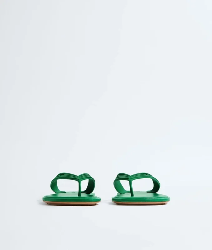 Chaussures plates à lanières Sampieri