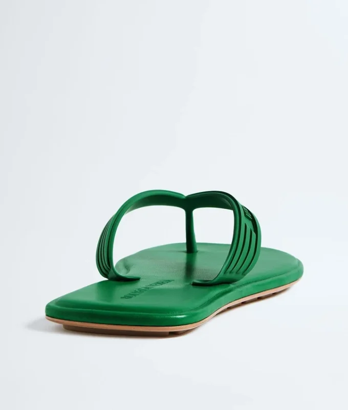 Chaussures plates à lanières Sampieri