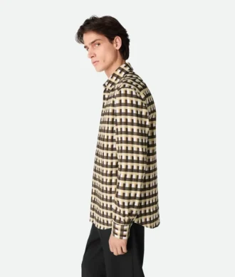 Chemise à carreaux en coton