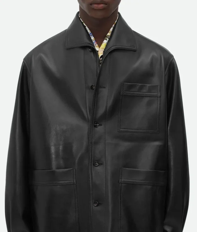 Chemise de pyjama en cuir Chemise de pyjama en cuir