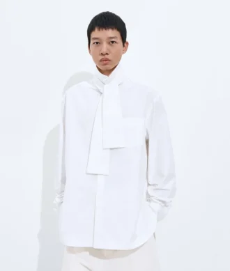 Chemise en coton compact