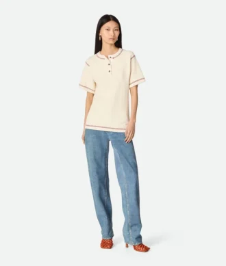 Chemise en coton gaufré