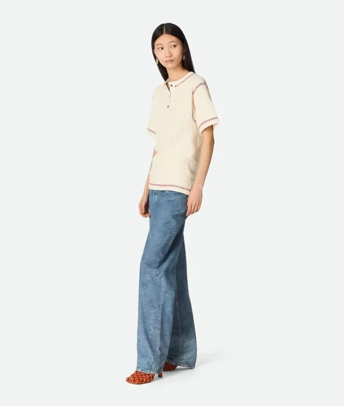 Chemise en coton gaufré Chemise en coton gaufré