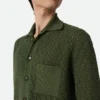 Chemise en coton tricoté au crochet