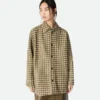 Chemise en cuir et daim Intrecciato Chemise en cuir et daim Intrecciato