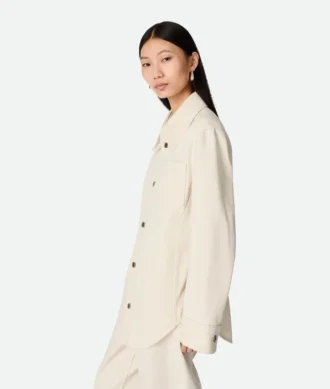 Chemise en denim coloré