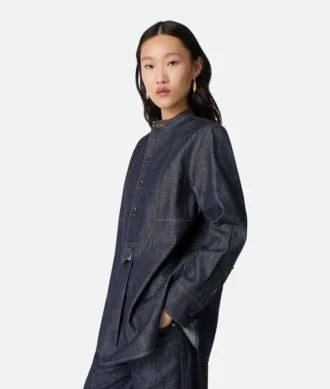 Chemise en denim indigo Chemise en denim indigo