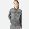 Chemise en denim noir Chemise en denim noir