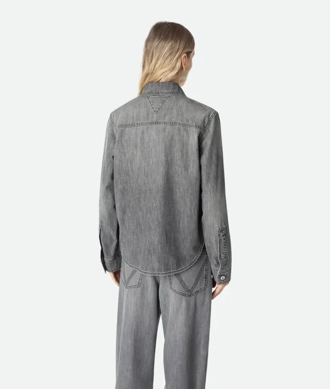 Chemise en denim noir Chemise en denim noir