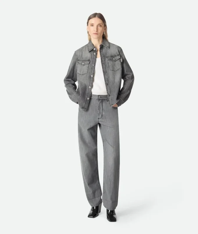Chemise en denim noir Chemise en denim noir