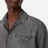 Chemise en denim noir vintage