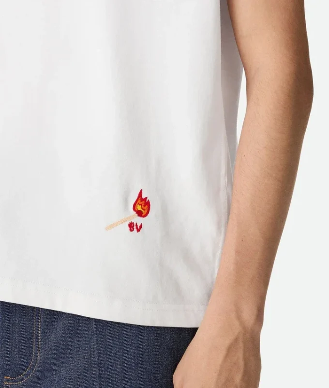Chemise en jersey de coton