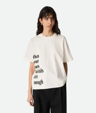 Chemise en jersey de coton imprimé