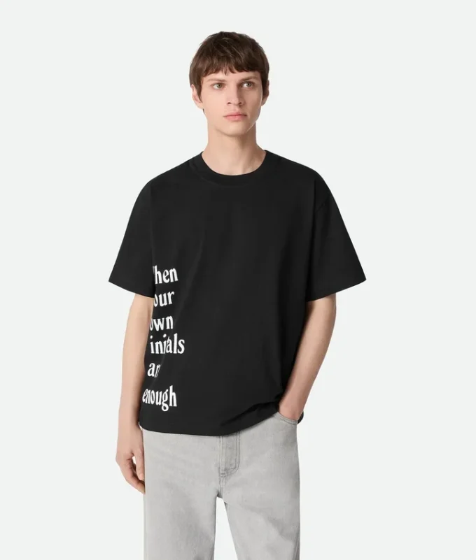 Chemise en jersey de coton imprimé