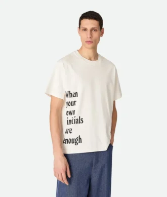 Chemise en jersey de coton imprimé