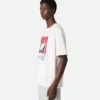 Chemise en jersey de coton imprimé
