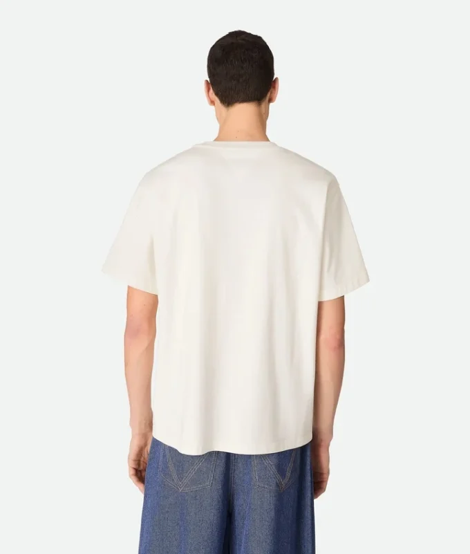 Chemise en jersey de coton imprimé