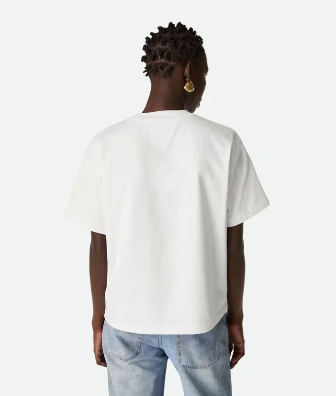 Chemise en jersey de coton imprimé