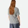 Chemise en jersey de coton imprimé froissé