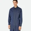 Chemise en laine et coton Chemise en laine et coton