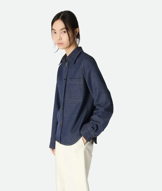Chemise en laine mélangée Chemise en laine mélangée